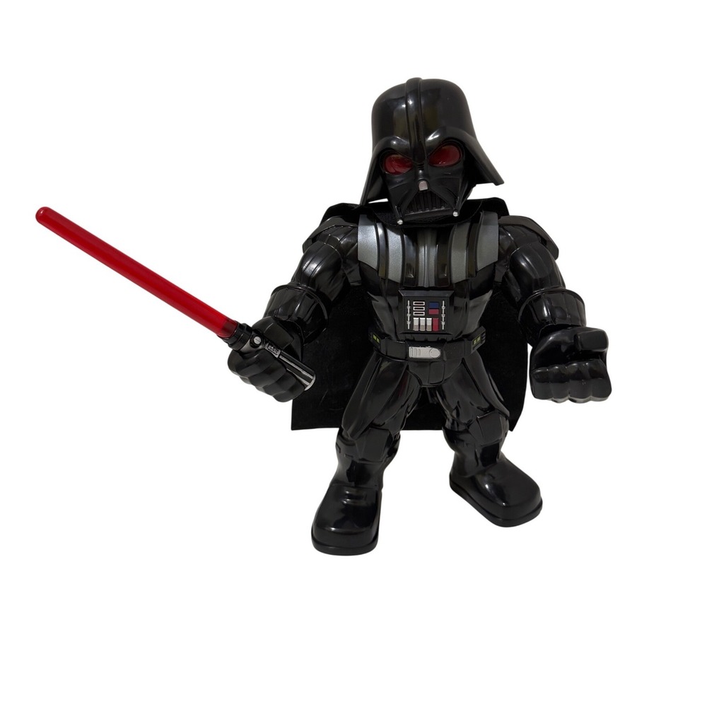 Star Wars Galactic Heroes Mega Mighties Darth Vader‎ 10-Inch Figure Lightsaber